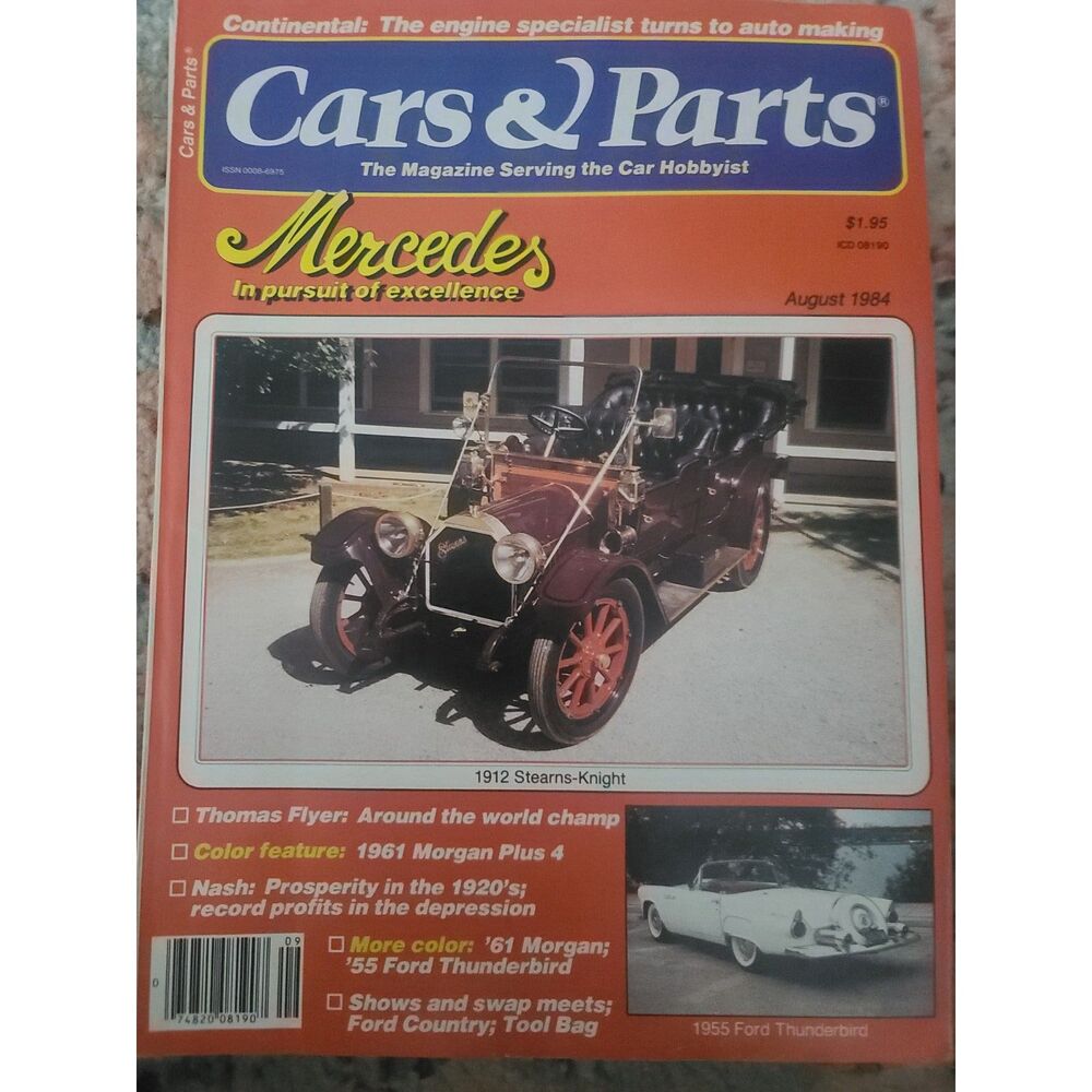 Car & Parts Vintage Magazines Complete 12 Month Lot 1984